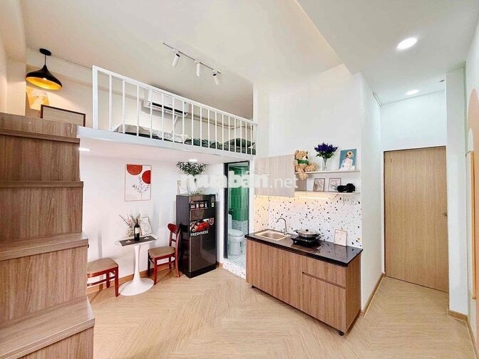 🏠 CĂN HỘ DUPLEX 1PN – FULL NỘI THẤT, THANG MÁY | ÂU CƠ