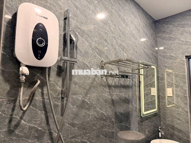 NHÀ 1 LẦU CHO THUÊ, FULL NỘI THẤT, AN NINH, ĐƯỜNG RỘNG 6M