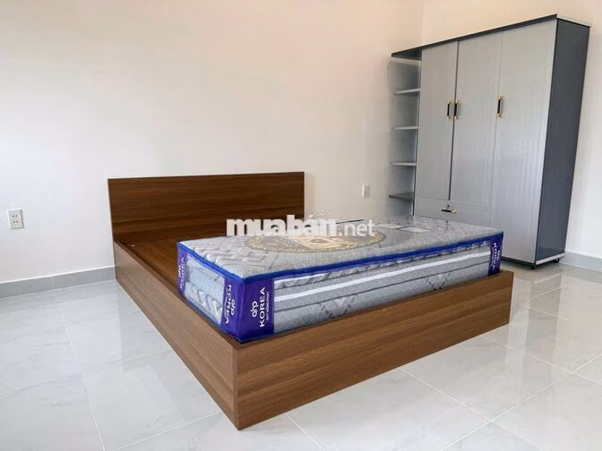 NHÀ 1 LẦU CHO THUÊ, FULL NỘI THẤT, AN NINH, ĐƯỜNG RỘNG 6M