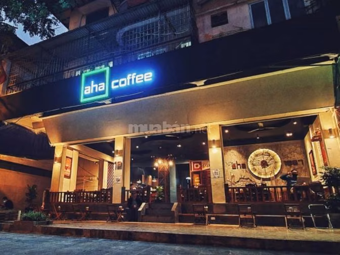 Sang Nhượng Quán Cafe 3 Mặt Tiền Siêu Đẹp 