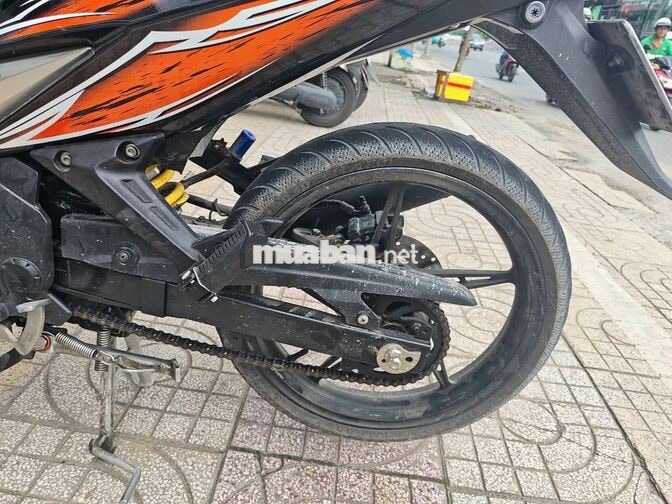 Yamaha Exciter 5S Đen Cam Bạc phuộc RCB