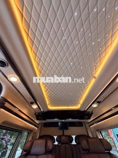 Xe khách Ford Transit Limousine 10 chỗ Dầu Đen
