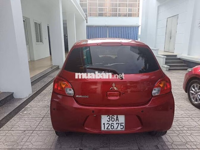 Mitsubishi Mirage 2015 Tự động CVT Đỏ