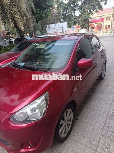 Mitsubishi Mirage 2015 Tự động CVT Đỏ