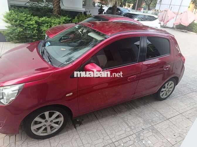 Mitsubishi Mirage 2015 Tự động CVT Đỏ