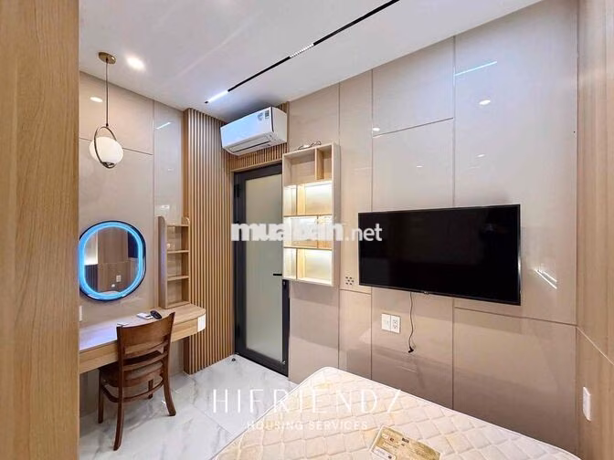 Cho thuê căn 1PN tách bếp full nội thất Trần Bình Trọng Q5