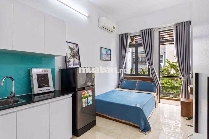 PHÒNG STUDIO ĐẸP - FULL NỘI THẤT BAN CÔNG