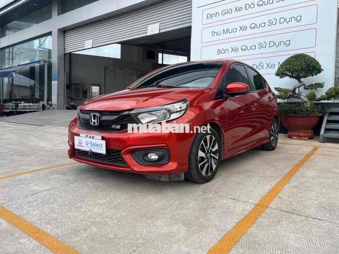 Honda Brio Rs 2021 Đỏ 78.000 1 chủ chính hãng