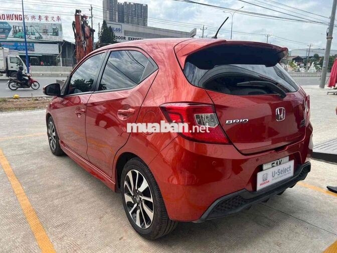 Honda Brio Rs 2021 Đỏ 78.000 1 chủ chính hãng