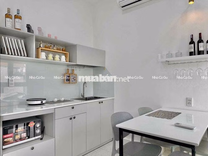 Căn hộ 1PN Full Nội Thất, Gần Q1, Cầu Công Lý Di Chuyển Sân Bay Tiện