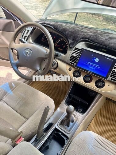 Toyota Camry 2003 Vàng cát Nỉ 5 chỗ