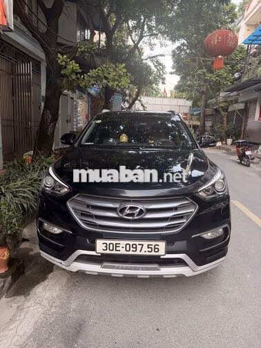 Hyundai Santafe 2017 2.4L 4WD 94000km Đen