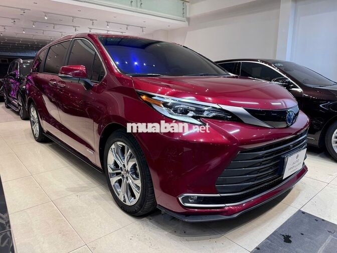 Toyota Sienna 2021 2.5 Premium Hybrid AWD Đỏ ruby