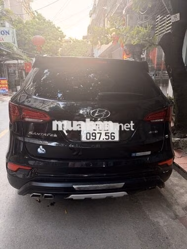 Hyundai Santafe 2017 2.4L 4WD 94000km Đen