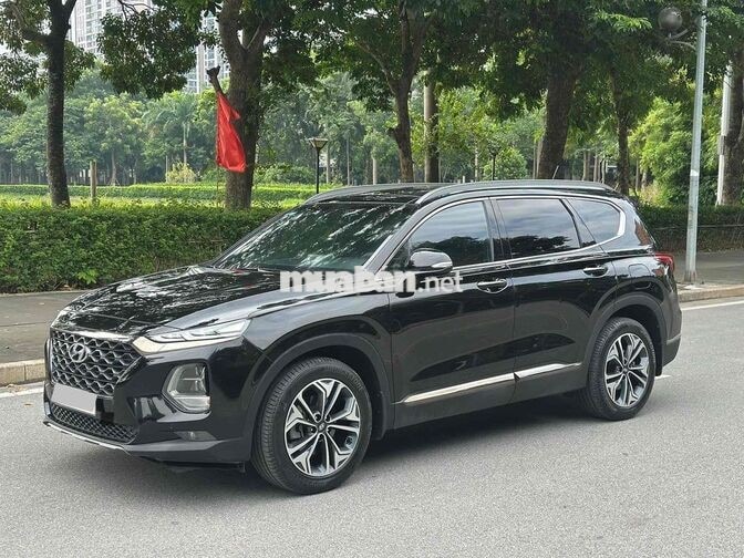 Hyundai Santafe 2019 2.4 Premium Đen Full Xăng
