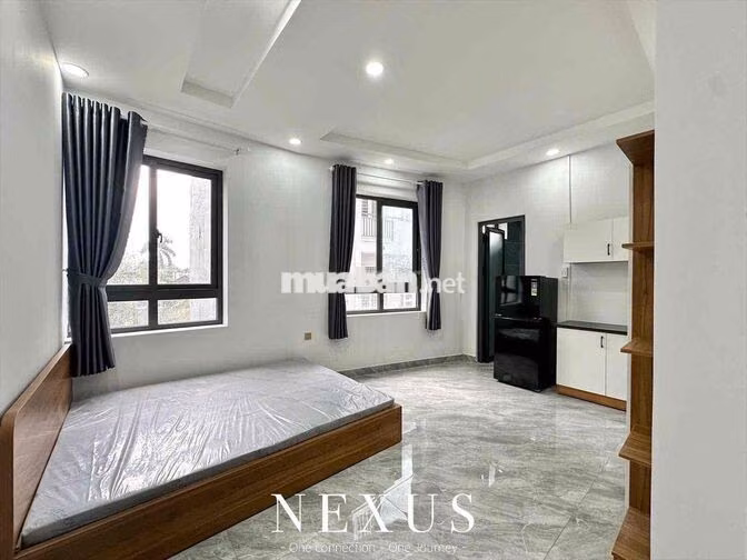 STUDIO FULL NỘI THẤT MỚI XÂY 100%_DƯƠNG QUẢNG HÀM P5 QGV_THANG MÁY