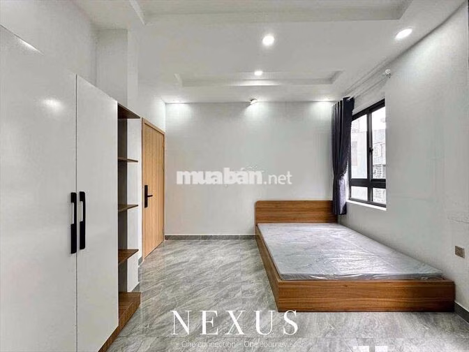 STUDIO FULL NỘI THẤT MỚI XÂY 100%_DƯƠNG QUẢNG HÀM P5 QGV_THANG MÁY