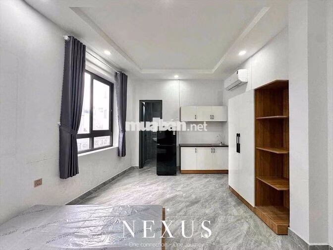 STUDIO FULL NỘI THẤT MỚI XÂY 100%_DƯƠNG QUẢNG HÀM P5 QGV_THANG MÁY