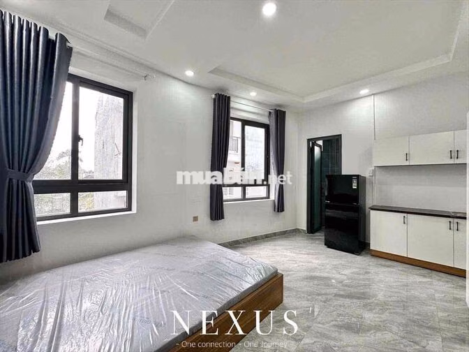 STUDIO FULL NỘI THẤT MỚI XÂY 100%_DƯƠNG QUẢNG HÀM P5 QGV_THANG MÁY