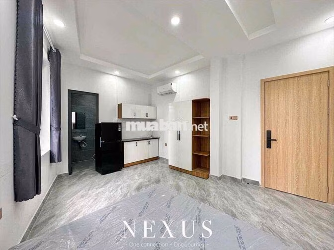 STUDIO FULL NỘI THẤT MỚI XÂY 100%_DƯƠNG QUẢNG HÀM P5 QGV_THANG MÁY