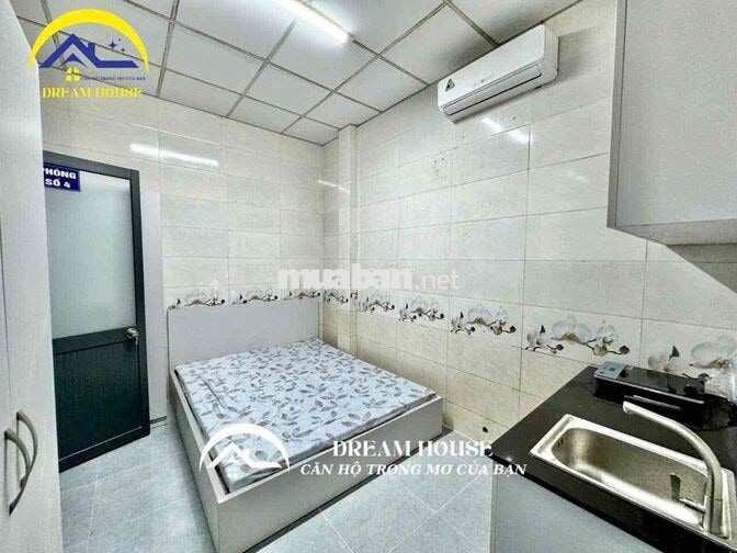 CĂN HỘ MINI FULL NỘI THẤT - QUA VHU CHỈ 2P ĐI XE