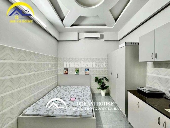 CĂN HỘ MINI FULL NỘI THẤT - QUA VHU CHỈ 2P ĐI XE