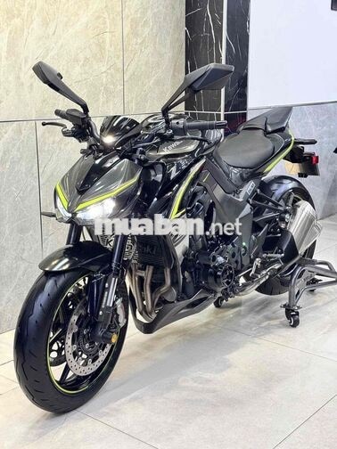 Kawasaki Z1000R 2018 Đen-Xanh Nhập khẩu