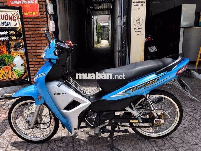 Honda Wave Alpha 2018 Xanh bạc