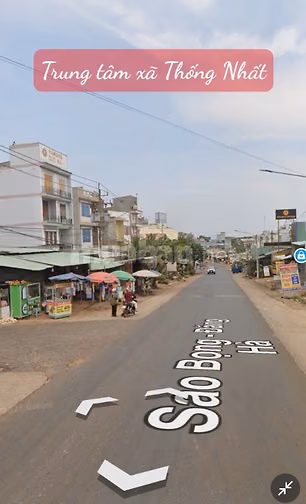 Lô đất mặt tiền ĐT312 kinh doanh buôn bán gần ngã tư chợ Thống Nhất