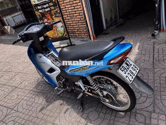 Honda Wave Alpha 2018 Xanh bạc