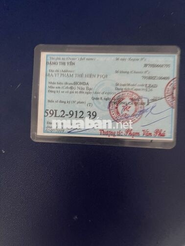 xe lead 2019 đỏ nâu 34000km