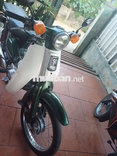 Honda Super Cub 81 50cc Xanh Trắng