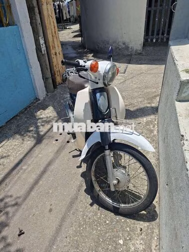 Honda Cub Việt Thái 50cc Trắng Xanh