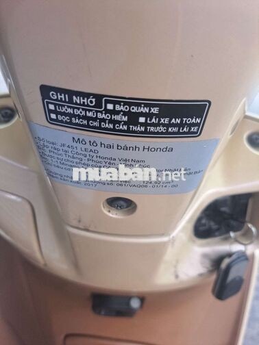 Honda Lead 125cc 2017 xe đẹp sơn zin
