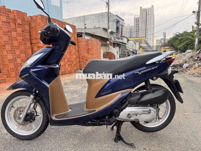 Honda Vision 2014 Xanh, Nâu