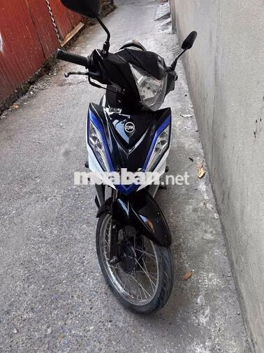 SYM Galaxy 50cc Đen trắng xanh