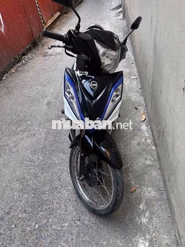 SYM Galaxy 50cc Đen trắng xanh