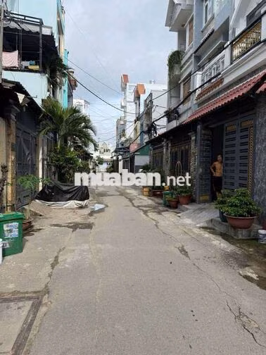 Nhà 1 trệt 2 lầu sân thượng đường liên khu 5_6 BHH B bình tân 