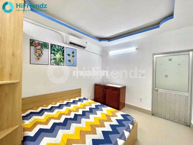 STUDIO FULL NT GẦN VĂN LANG-IUH CÔNG VIÊN LÀNG HOA-CHỢ HẠNH THÔNG TÂY