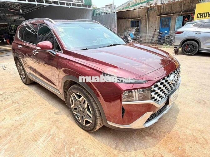 Hyundai Santafe 2022 Dầu Đỏ bản cao cấp