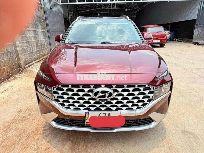 Hyundai Santafe 2022 Dầu Đỏ bản cao cấp