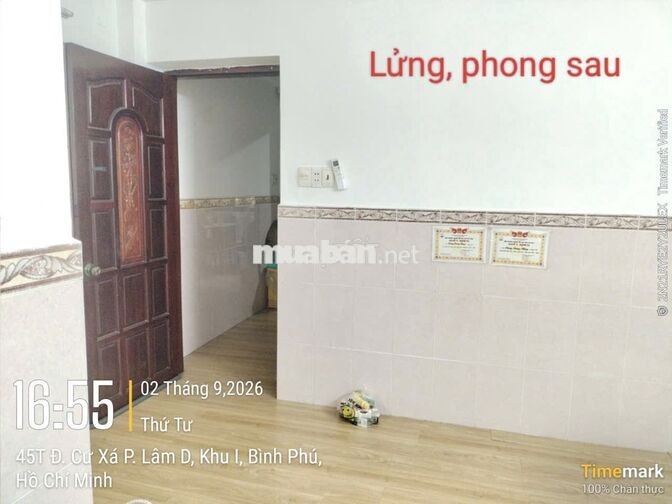 CHO THUÊ MẶT BẰNG KINH DOANH, VĂN PHÒNG, 7,5 triệu/th, P. Bình Phú .