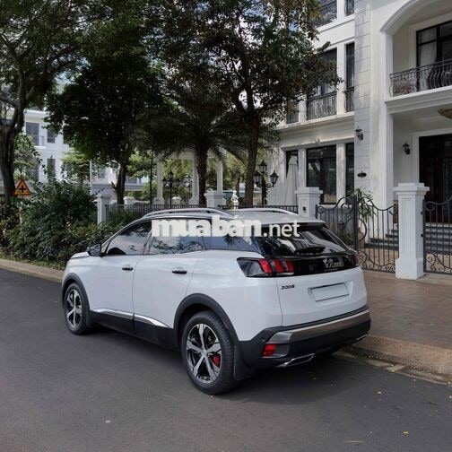 Cần tiền ván gấp Peugeot 3008 2019 Bản full Trắng