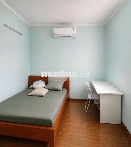 cho thuê nhà nguyên căn có nội thất, 4x12m, 2 tầng, 3pn/2wc