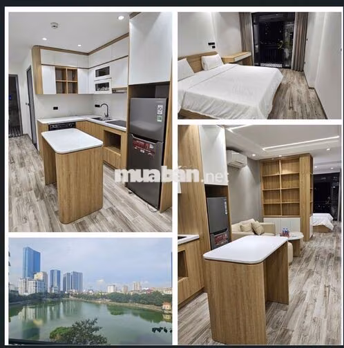 Cho thuê căn hộ 1 khách 1 ngủ – full đồ – view hồ - 12 triệu/ 1 tháng