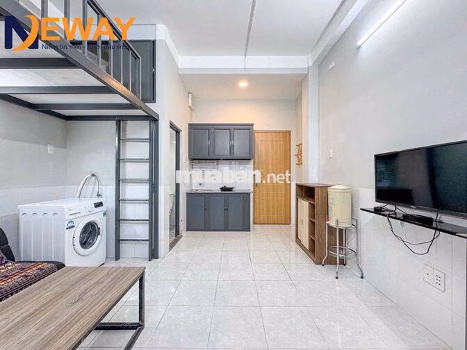 1PN TÁCH BẾP + 1 GÁC FULL NỘI THẤT GIÁP TÂN BÌNH | VHU & ĐẦM SEN