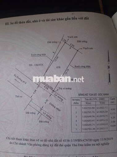 BÁN ĐẤT THỔ CƯ PHƯỜNG LINH XUÂN, TP. THỦ ĐỨC – HẺM Ô TÔ ĐƯỜNG SỐ 8