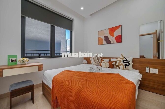 CĂN HỘ 1PN FULL NỘI THẤT - GẦN BIỂN MỸ KHÊ - GIẶT SẤY RIÊNG, NHẬN PET