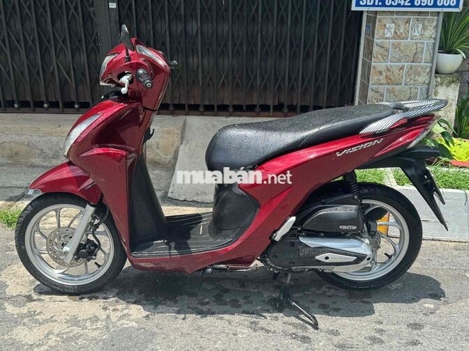 Honda Vision 2021 màu Đỏ