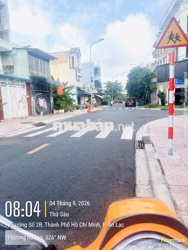 🌺Cần bán nền đẩt ngay trường học - KDC Nam Hùng Vương- An lạc . 8,2 ty
